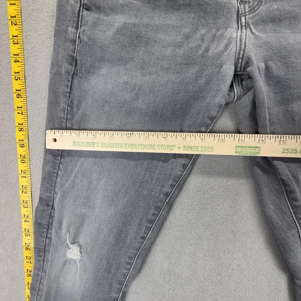 G-Star Raw Lynn Jeans Womens Gray Mid Rise Skinny Ankle Zip‎ Fits 29x28